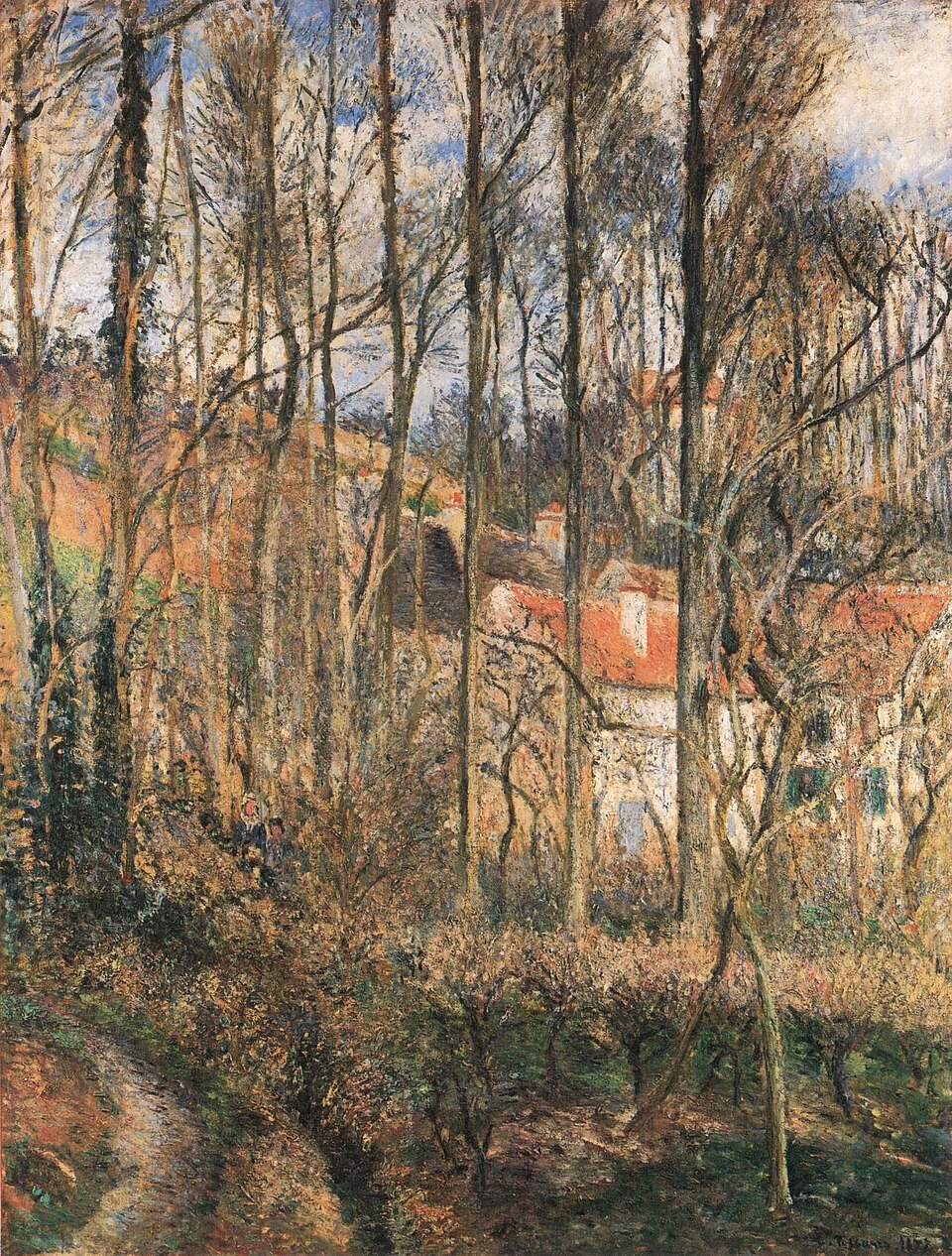 La Côte des Bœufs all'Hermitage - 1877, National Gallery, Londra